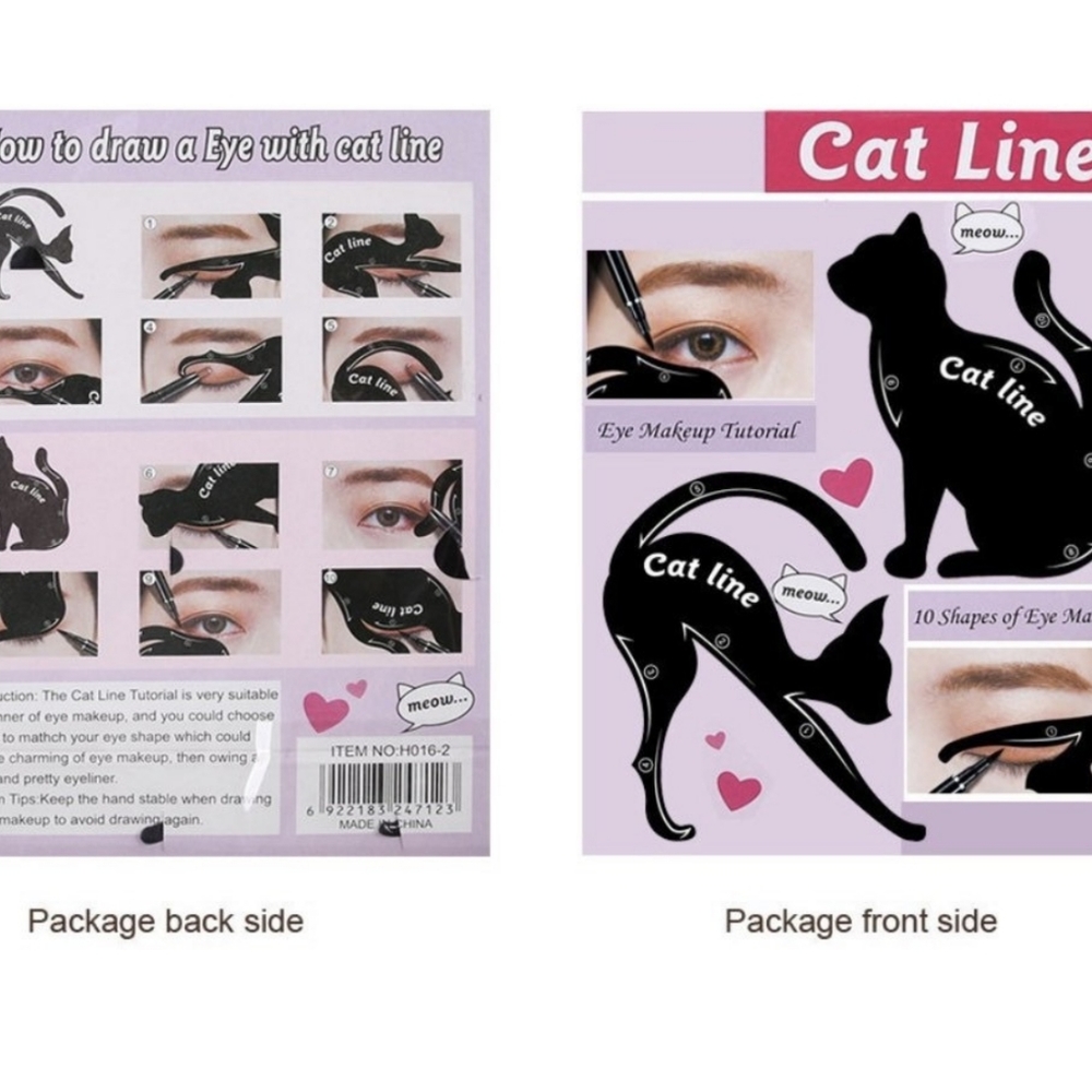 Cat Eye Stencil And Eyeshadow Tracer